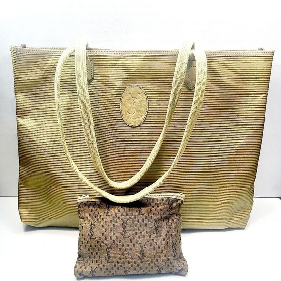 Yves Saint Laurent Leather Shoulder Bag Set - Picture 1 of 8